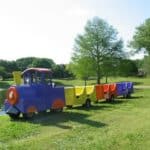 childrens trackless train for rent