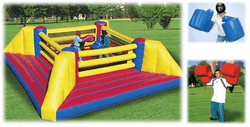 inflatable boxing ring rental