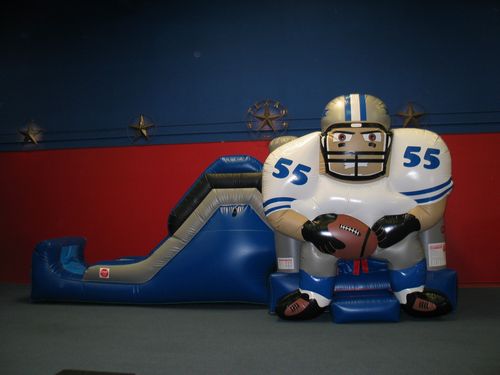 Dallas Cowboys Bounce House with Slide