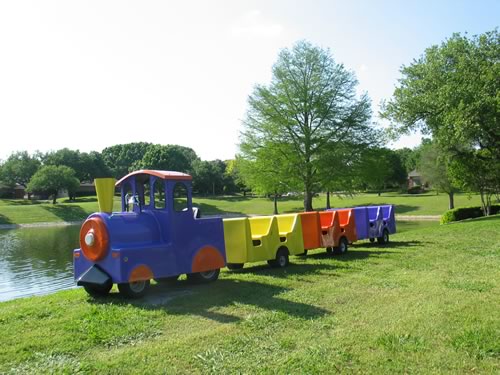 colorful train 