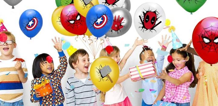 Superhero Themed Birthday Party for boys