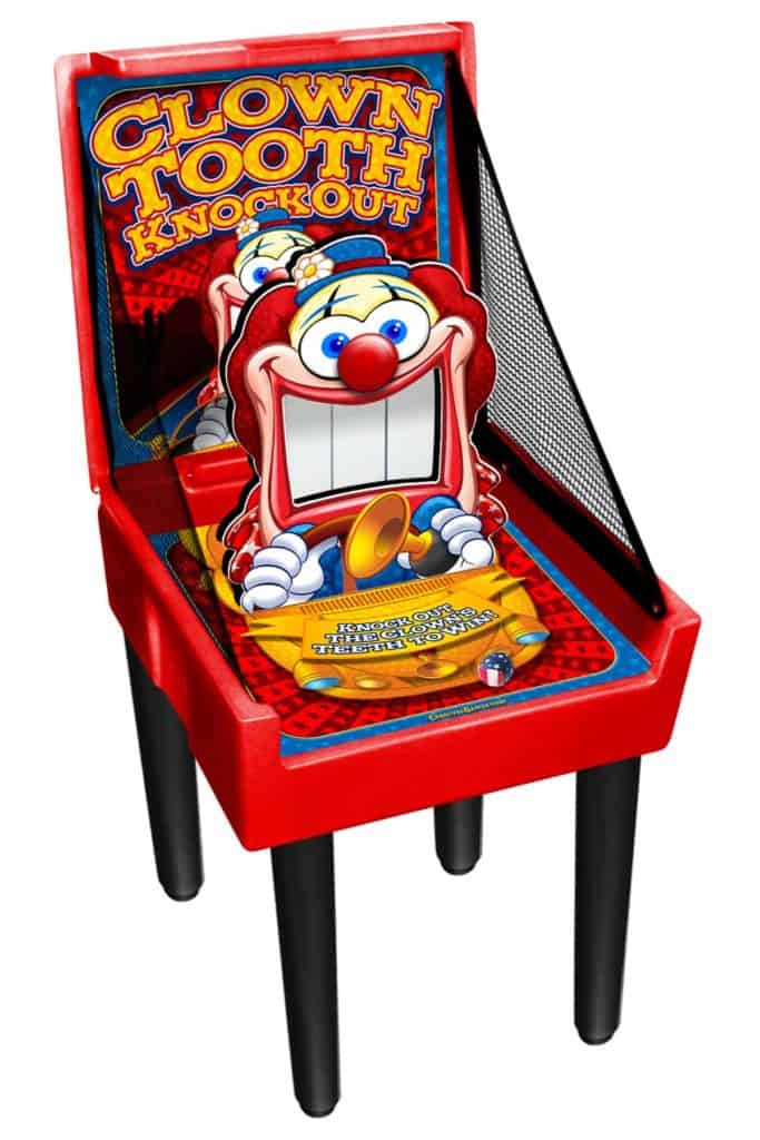 Clown Tooth Knockout - Carnival Game Rental