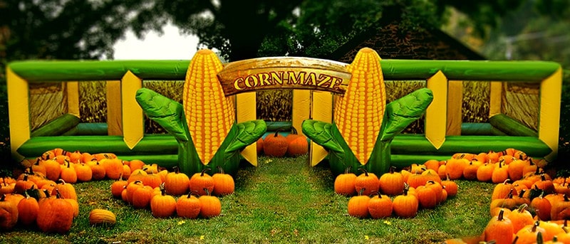 Inflatable Corn Maze Rental