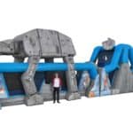 STAR WARS 50' Obstacle Course Wet or Dry Rental-Texas